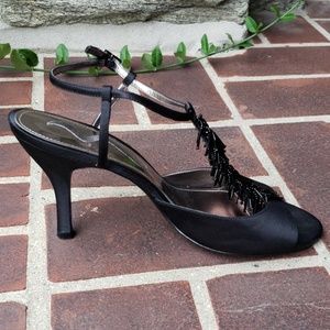 Beaded Nina Strappy Heel